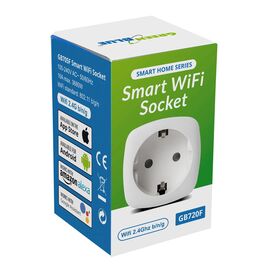 GreenBlue WiFi remote controlled socket, Android/iOS/Alexa/Google Home, energy cons. Energy, timer, max 3680W, type F, GB720 F - Electricity - More Products - Techbox