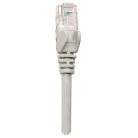 Intellinet Network Patch Cable, Cat5e, 2m, Grey, CCA, U/UTP, PVC, RJ45, Gold Plated Contacts, Snagless, Booted, Lifetime Warranty, Polybag - Network & Phone Cables - Cables & Adapters - Techbox