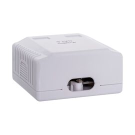 Wall socket Lanberg OU6-0002-W (RJ-45; UTP; white color) - Electricity - More Products - Techbox