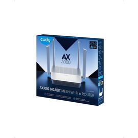 Cudy WR3000S wireless router Gigabit Ethernet Dual-band (2.4 GHz / 5 GHz) | Techbox