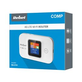 Rebel RB-0701 wireless router Single-band (2.4 GHz) 3G 4G - Modem & Routers - Network Devices - Techbox