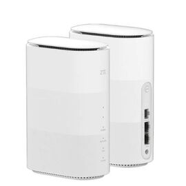 ZTE G5B - Gigabit Ethernet dual-band (2.4 GHz / 5 GHz) Wi-Fi 6 wireless router in white - Modem & Routers - Network Devices - Techbox