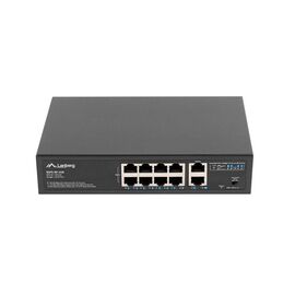Lanberg Switch PoE+ Rack 10"/19"  RSFE-8P-2GE-120 | Techbox