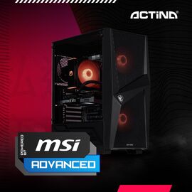 Actina 5901443421627 PC AMD Ryzen™ 5 7500F 32 GB DDR5-SDRAM 1 TB SSD NVIDIA GeForce RTX 5060 Midi Tower Black - Ready-made PC - Ready-made - Techbox