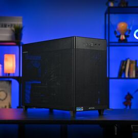 Actina 5901443430551 PC AMD Ryzen™ 7 8700F 32 GB DDR5-SDRAM 1 TB SSD AMD Radeon RX 9060 XT Mini Tower Black - Ready-made PC - Ready-made - Techbox