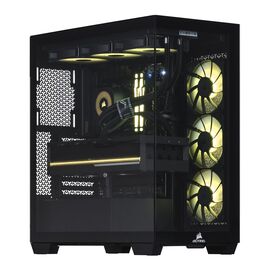 Actina 5901443413714 PC AMD Ryzen™ 7 9800X3D 32 GB DDR5-SDRAM 2 TB SSD NVIDIA GeForce RTX 5070 Ti Midi Tower Black | Techbox