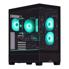 Actina 5901443421139 PC AMD Ryzen™ 7 8700F 32 GB DDR5-SDRAM 1 TB SSD NVIDIA GeForce RTX 5060 Windows 11 Home Midi Tower Black - Ready-made PC - Ready-made - Techbox