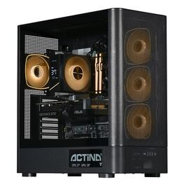 Actina 5901443441939 PC Intel Core Ultra 5 250K Plus 32 GB DDR5-SDRAM 1 TB SSD NVIDIA GeForce RTX 5070 Midi Tower Black - Ready-made PC - Ready-made - Techbox