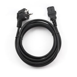 Gembird PC-186-VDE-3M power cord with VDE approval 3 meter Black | Techbox