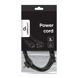Gembird PC-186-VDE-3M power cord with VDE approval 3 meter Black | Techbox