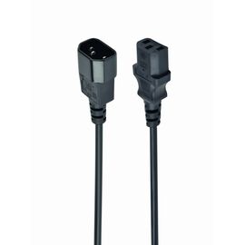 Gembird PC-189 power cable Black C14 coupler | Techbox
