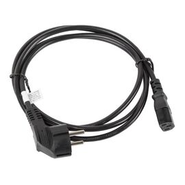 Lanberg CA-C13C-11CC-0018-BK power cable Black 1.8 m C13 coupler CEE7/7 | Techbox