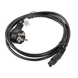 Lanberg power cable for laptop cee 7/7->c5 ca-c5ca-11cc-0018-bk | Techbox
