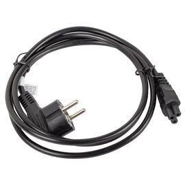 Lanberg power cable for laptop cee 7/7->c5 ca-c5ca-11cc-0018-bk | Techbox