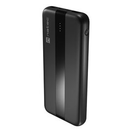 NATEC TREVI SLIM Q V2 Lithium Polymer (LiPo) 10000 mAh Black - Powerbanks - Smartphone Chargers - Techbox