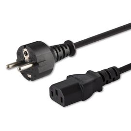 SAVIO 1.8 m Schuko (M) power cable – IEC C13 1.8m CL-138 - Power Cables - Cables & Adapters - Techbox