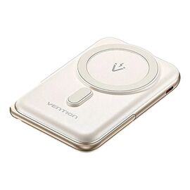 Vention 10000mAh 20W - magnetic power bank (white) - Powerbanks - Smartphone Chargers - Techbox