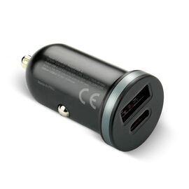 Car charger everActive CC-30Q USB + USB-C QC 3.0 PD 35W - Travel Chargers - Smartphone Chargers - Techbox