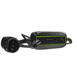 Green Cell EV16 electric vehicle charging station Black 1 Built-in display LCD | Techbox