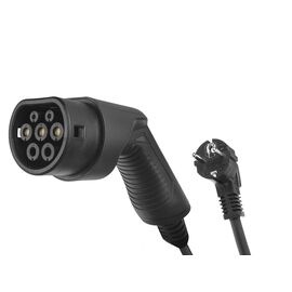 Green Cell EV16 electric vehicle charging station Black 1 Built-in display LCD | Techbox