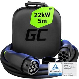 Green Cell EVKABGC01 electric vehicle charging cable Black Type 2 3 5 m - Electric Vehicle Accessories - Go Green - Techbox
