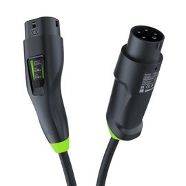 Green Cell Habu EVGC01 Mobile EV charger for electric vehicles 11 kW 7 m Type 2 CEE Wallbox Black | Techbox