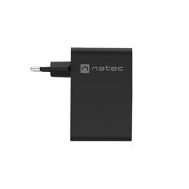 NATEC NUC-2234 mobile device charger Laptop, Smartphone Black AC Fast charging Indoor - Travel Chargers - Smartphone Chargers - Techbox