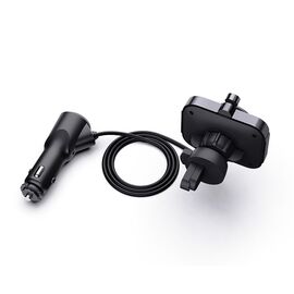 Savio TR-14 Transmiter FM z Bluetooth i ładowarką PD 87.6 - 107.9 MHz Bluetooth/USB Black | Techbox
