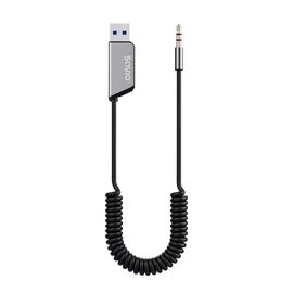 Savio TR-16 Transmitter AUX adapter with hands-free function, Bluetooth 5.3, Google Assistant/Siri | Techbox