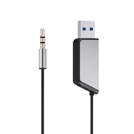 Savio TR-16 Transmitter AUX adapter with hands-free function, Bluetooth 5.3, Google Assistant/Siri | Techbox