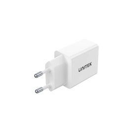 Unitek P1113A-EU - charger 2X USB-A,12W, white - Travel Chargers - Smartphone Chargers - Techbox