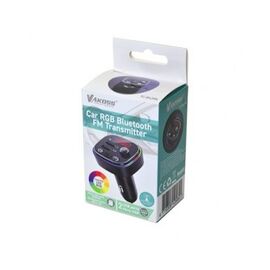 Vakoss TC-B439K FM transmitter 87.5 - 108 MHz Bluetooth/USB Black - Smartphone Holders - Smartphones - Techbox
