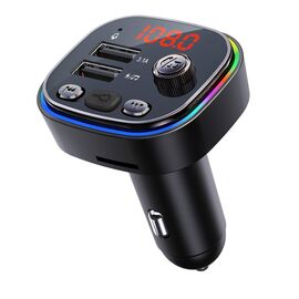 Vakoss TC-B439K FM transmitter 87.5 - 108 MHz Bluetooth/USB Black - Smartphone Holders - Smartphones - Techbox