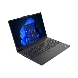 Lenovo ThinkPad E16 Gen 2 (AMD) AMD Ryzen™ 5 7535U Laptop 40.6 cm (16") WUXGA 8 GB DDR5-SDRAM 256 GB SSD Wi-Fi 6E (802.11ax) Windows 11 Pro English Black New Repack/Repacked | Techbox