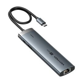 Vention USB-C 8-in-1 4K 60Hz 100W docking station - Various Accessories - Laptop Accessories - Techbox