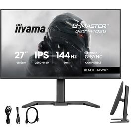 iiyama G-MASTER GB2741QSU-B1 computer monitor 68.6 cm (27") 2560 x 1440 pixels Black - Monitors - Monitors & Mounts - Techbox