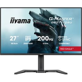 iiyama G-MASTER GB2771QSU-B1 computer monitor 68.6 cm (27") 2560 x 1440 pixels Wide Quad HD Black - Monitors - Monitors & Mounts - Techbox