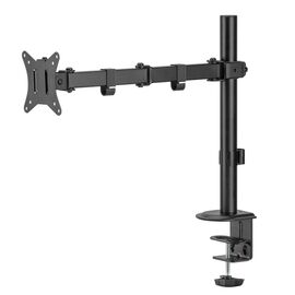 Maclean MC-753N LCD Monitor Desk Mount 17-32" 9kg VESA 75x75 100x100 Single Arm Extendable Adjustable | Techbox