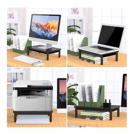 Maclean MC-946 Monitor Laptop Stand 13" - 32" 3-Level Height Adjustment with Drawer up to 20kg Sturdy Vented | Techbox