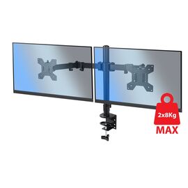 Esperanza ERW018 Desk mount for two monitors 10-27'' up to 8kg | Techbox