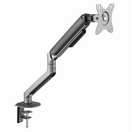 Gembird MA-DA1-05 Desk mounted adjustable monitor arm, 17”-32”, up to 9 kg, space grey - Stands & Accessories - Monitors & Mounts - Techbox