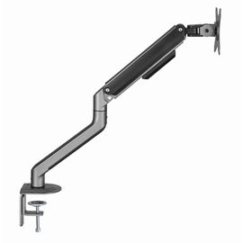 Gembird MA-DA1-05 Desk mounted adjustable monitor arm, 17”-32”, up to 9 kg, space grey | Techbox