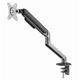 Gembird MA-DA1-05 Desk mounted adjustable monitor arm, 17”-32”, up to 9 kg, space grey | Techbox