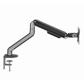Gembird MA-DA1-05 Desk mounted adjustable monitor arm, 17”-32”, up to 9 kg, space grey | Techbox