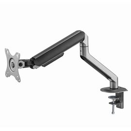 Gembird MA-DA1-05 Desk mounted adjustable monitor arm, 17”-32”, up to 9 kg, space grey | Techbox