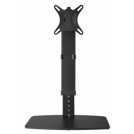 Gembird MS-D1ST-02 Height adjustable full-motion monitor desk stand, 17"-32", black | Techbox