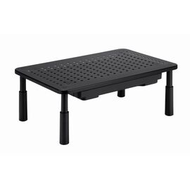 Gembird MS-TABLE-D-01 Adjustable monitor stand with drawer (rectangle) | Techbox