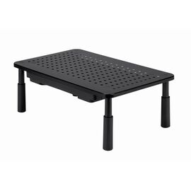 Gembird MS-TABLE-D-01 Adjustable monitor stand with drawer (rectangle) | Techbox