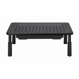 Gembird MS-TABLE-D-01 Adjustable monitor stand with drawer (rectangle) | Techbox