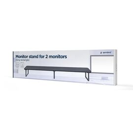 Gembird MS-TABLE2-01 monitor mount / stand Desk Black | Techbox